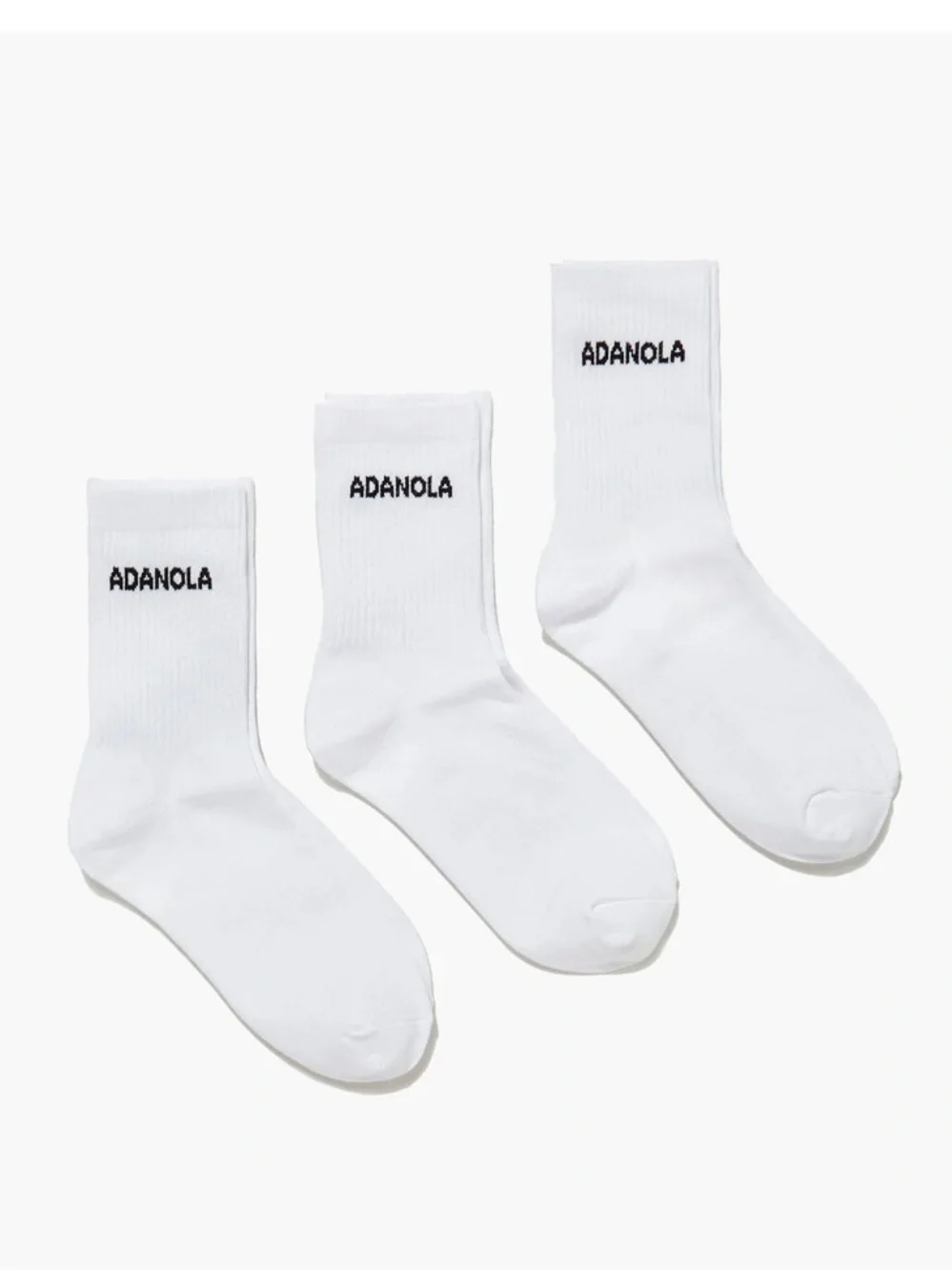 Adanola White Socks - 1 Pair